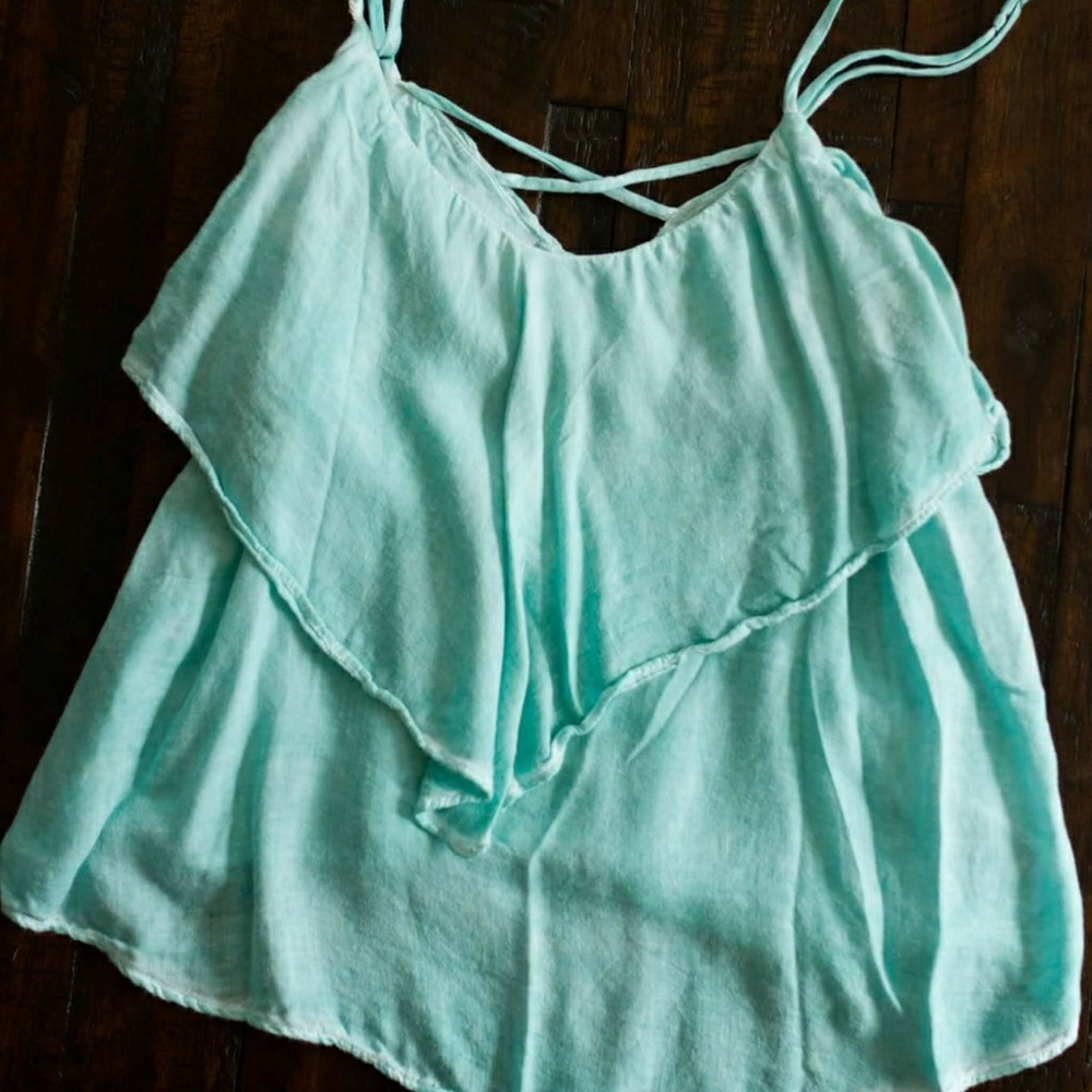 Spaghetti strap blouse